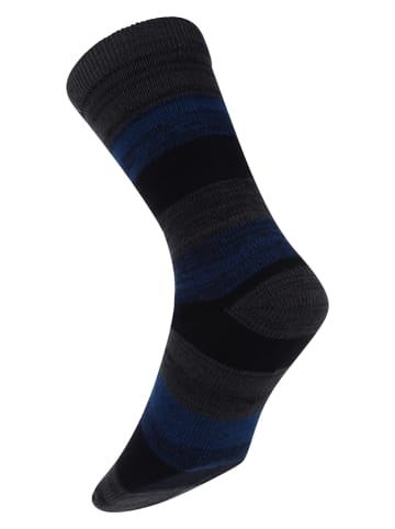 LEE Underwear 2er-Set: Socken "Birch" in Anthrazit/ Blau/ Lila