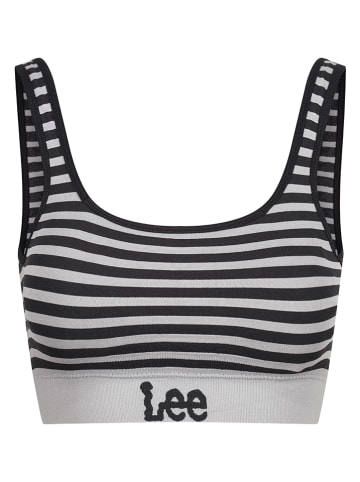 LEE Underwear Top "Silva" w kolorze czarno-szarym
