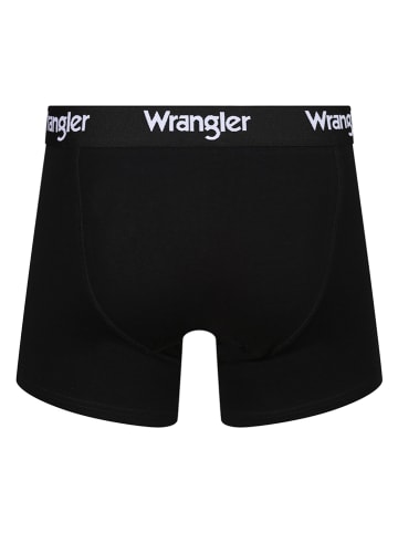 Wrangler 3er-Set: Boxershorts "Tait" in Schwarz/ Weiß/ Grau