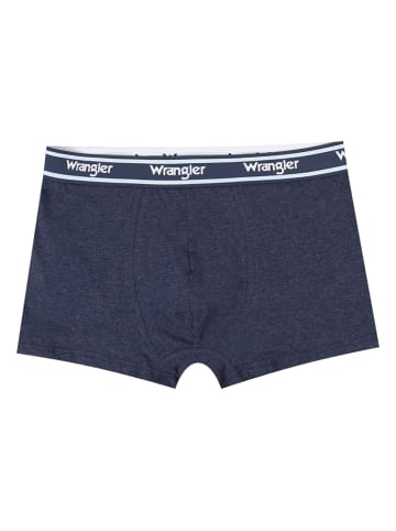 Wrangler 3er-Set: Boxershorts "Marris" in Blau/ Grau