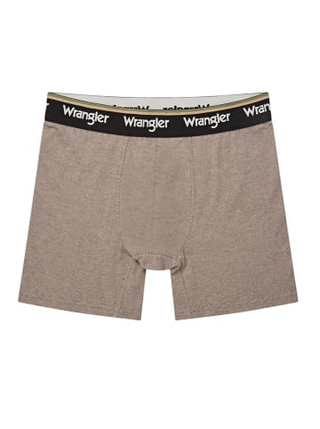 Wrangler 3er-Set: Boxershorts "Joffrey" in Anthrazit/ Grau