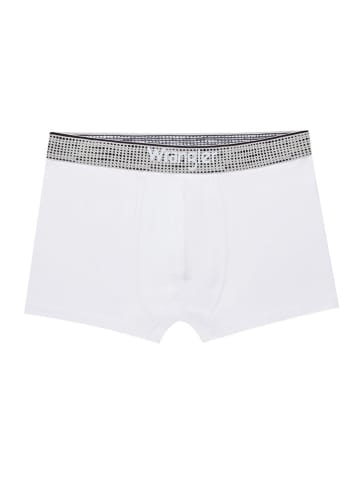 Wrangler 3er-Set: Boxershorts "Canva" in Weiß/ Dunkelblau/ Grau