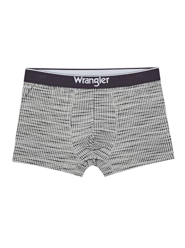 Wrangler Bokserki (3 pary) "Canva" w kolorze białym, granatowym i szarym