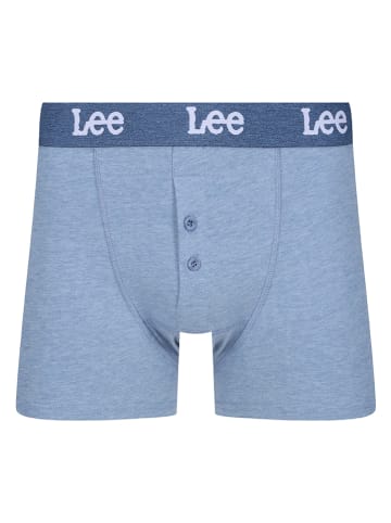 LEE Underwear Bokserki (3 pary) "Bonner" w kolorze granatowo-niebieskim