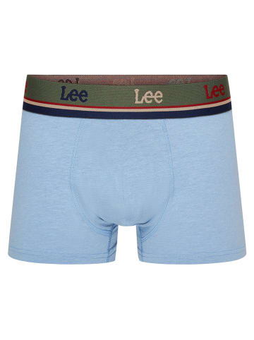 LEE Underwear Bokserki (3 pary) "Forster" w kolorze białym, niebieskim i błękitnym