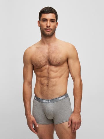 Hugo Boss Bokserki (3 pary) w kolorze szarym, białym i czarnym