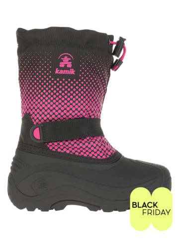 Kamik Winterstiefel "Slide" in Pink/ Schwarz