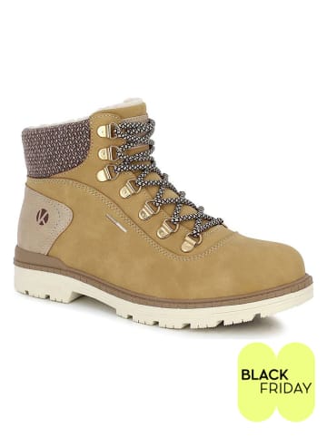 Kimberfeel Winterboots "Albane" in Hellbraun