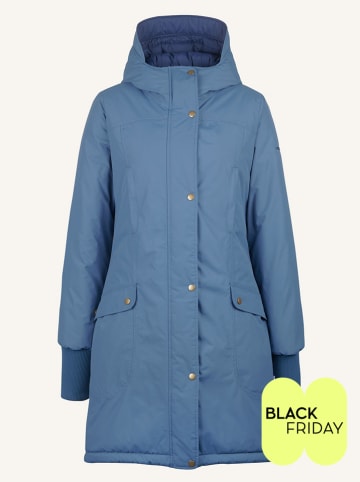 finside Omkeerbare winterjas "Sipuli" lichtblauw/donkerblauw