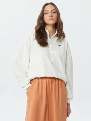 Lacoste Sweatvest wit