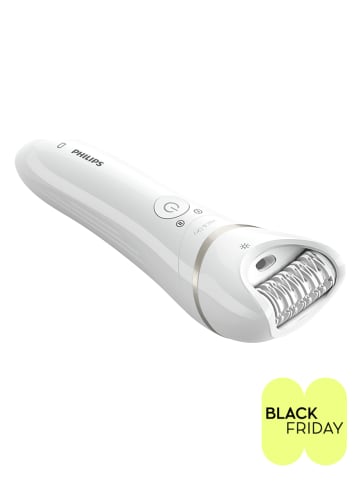 Philips Depilator "Satinelle Beauty Set 9000" w kolorze białym