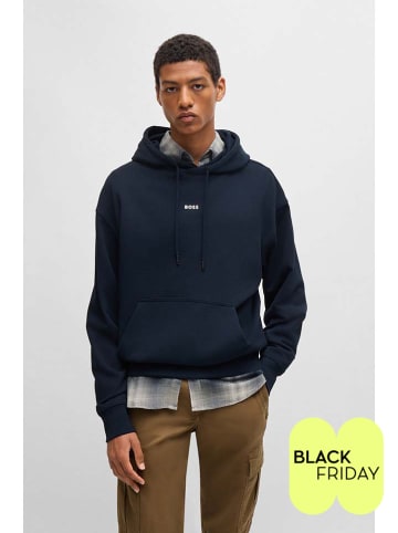 Hugo Boss Hoodie donkerblauw