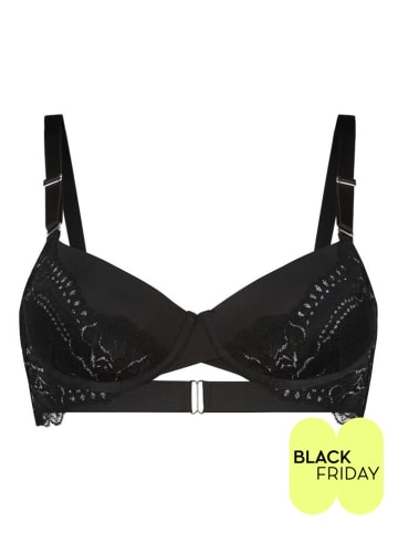 Hunkemöller Biustonosz "Donna" w kolorze czarnym