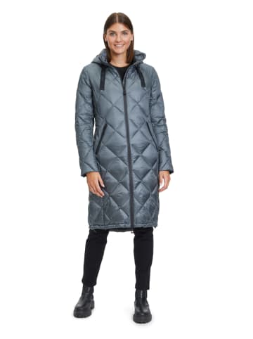 Gil Bret Doorgestikte mantel grijs