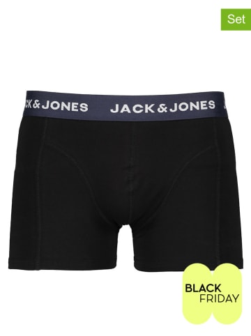 Jack & Jones 3er-Set: Boxershorts in Schwarz