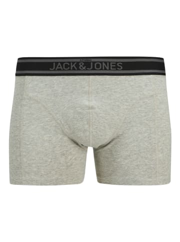 Jack & Jones Bokserki (3 pary) w kolorze czarno-zielono-szarym