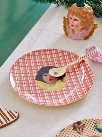 Rice Frühstücksteller "Angel" in Rot - Ø 20 cm