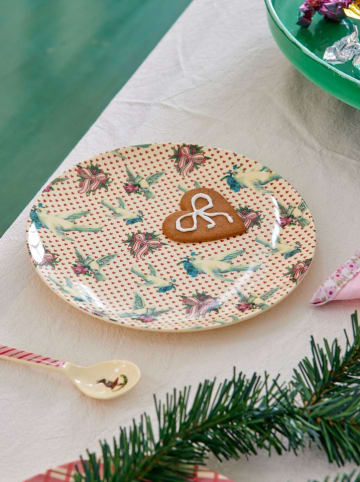 Rice Ontbijtbord "Dove" meerkleurig - Ø 20 cm