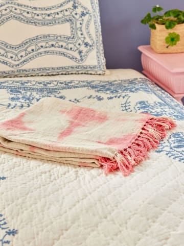 Rice Plaid in Rosa - (L)150 x (B)125 cm