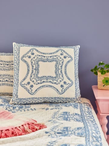 Rice Kussen blauw - (L)50 x (B)50 cm