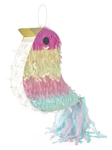 Rice Piñata "Bird" meerkleurig - (B)25 x (H)30 x (D)7,5 cm