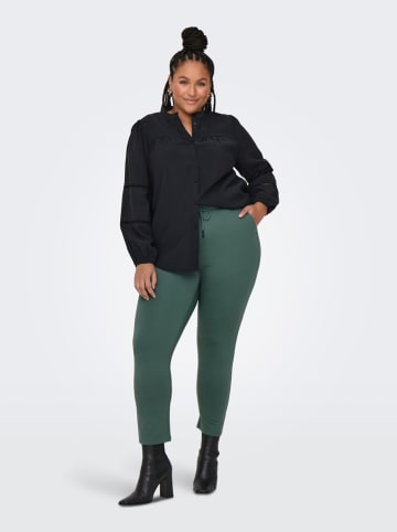 ONLY Spodnie w kolorze zielonym