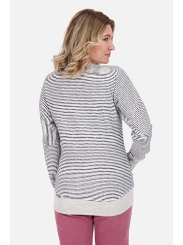 alife and kickin Sweatshirt "DarlaAK" lichtgrijs/zwart