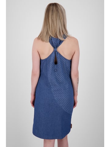 alife and kickin Sukienka "CameAK" w kolorze niebieskim