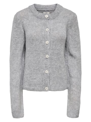 JDY Kardigan "Dinea" w kolorze szarym