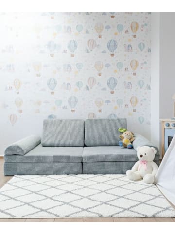 Bunky Kanapa "Maritime" w kolorze błękitnym do zabawy - 168 x 58 x 84 cm