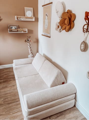 Bunky Spielsofa ''Snowbound'' in Creme - (B)168 x (H)58 x (T)84 cm