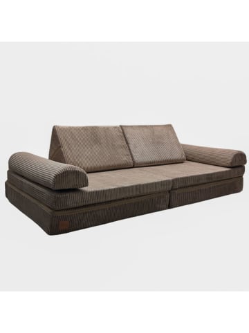 Bunky Spielsofa ''Earthly'' in Braun - (B)168 x (H)58 x (T)84 cm