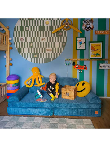 Bunky Spielsofa ''Seabreeze'' in Blau - (B)168 x (H)58 x (T)84 cm