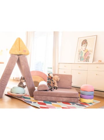 Bunky Spielsofa ''Periwinkle'' in Rosa - (B)168 x (H)58 x (T)84 cm