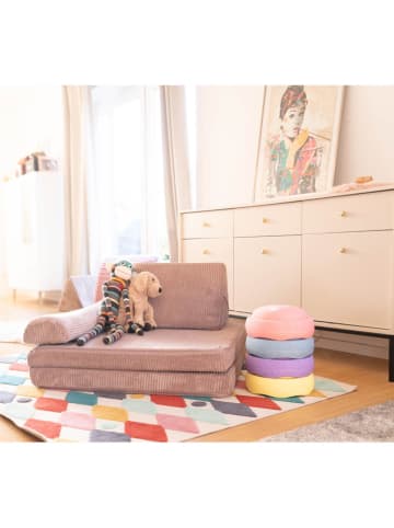 Bunky Spielsofa ''Periwinkle'' in Rosa - (B)168 x (H)58 x (T)84 cm