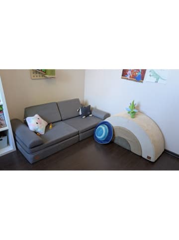 Bunky Kanapa "Satellite" w kolorze szarym do zabawy - 168 x 58 x 84 cm