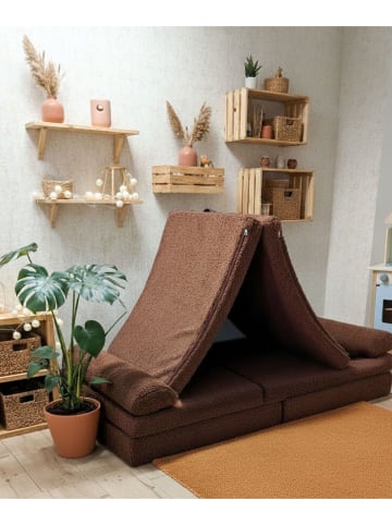 Bunky Speelsofa "Teddy'' bruin - (B)168 x (H)58 x (D)84 cm