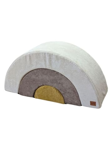 Bunky Spielregenbogen ''Sundown'' in Weiß/ Grau/ Gelb - (B)106 x (H)53 x (T)40 cm