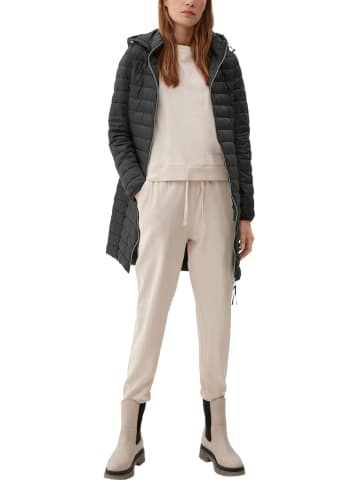 S.OLIVER RED LABEL Steppmantel in Schwarz