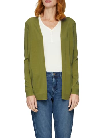 S.OLIVER RED LABEL Cardigan in Khaki
