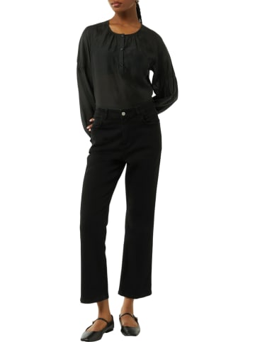 comma Bluse in Schwarz