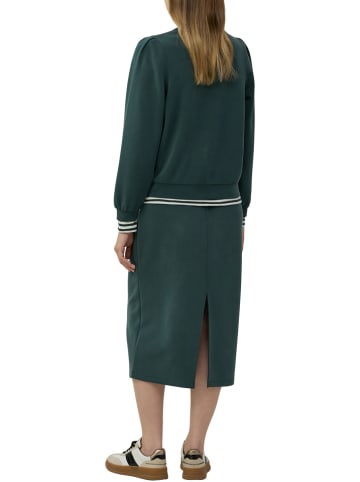 s.Oliver Bluza w kolorze ciemnozielonym