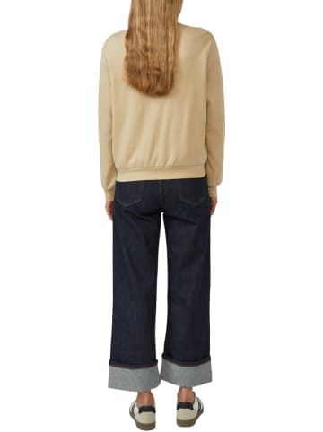 S.OLIVER RED LABEL Sweatjacke in Beige