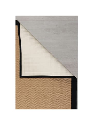 Flair Rugs Jute tapijt "Kira" lichtbruin