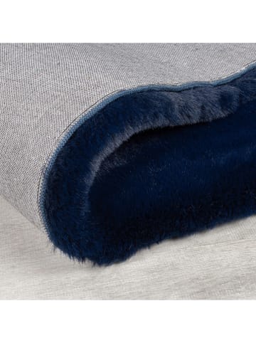 Flair Rugs Langpolig tapijt "Ivy Luxury" donkerblauw