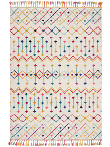 Flair Rugs Teppich in Creme/ Bunt