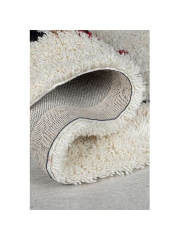 Flair Rugs Woll-Teppich "Shaggy" in Bunt