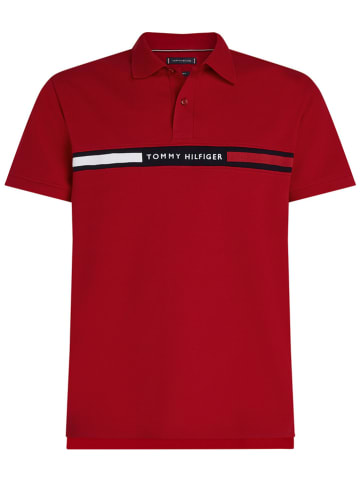 Tommy Hilfiger Koszulka polo w kolorze czerwonym