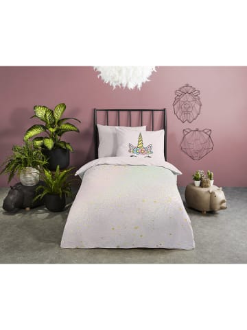 Pure Microvezel beddengoedset lichtroze