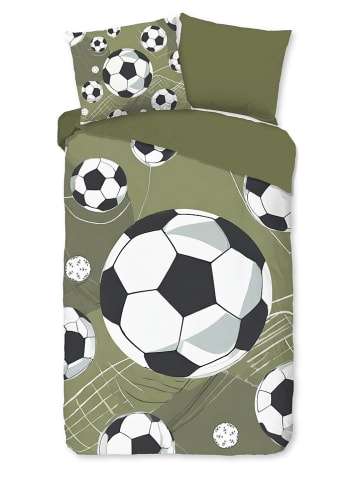 Pure Microvezel beddengoedset "Daan" groen